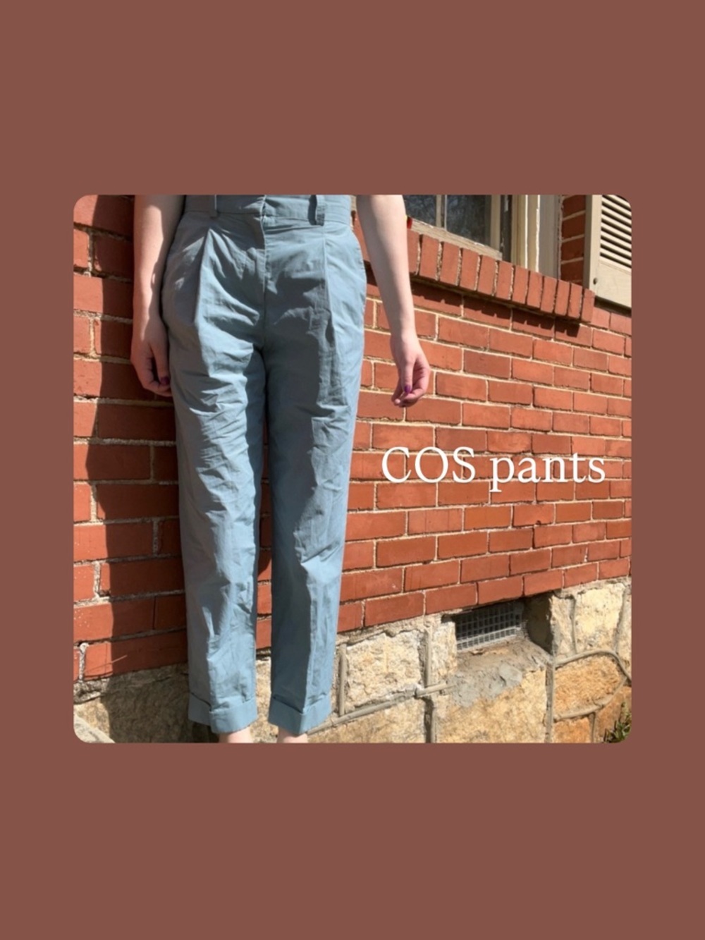 COS Blue Trousers